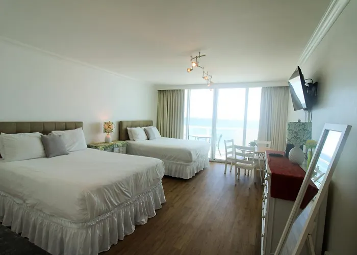 Castle 1029 Balcony Studio With Ocean View, Pool, Tennis And Free Parking
